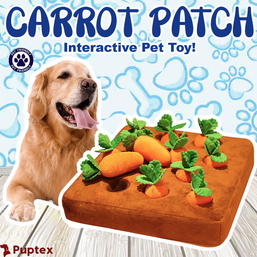 Carrot Patch - Interactive Dog Toy