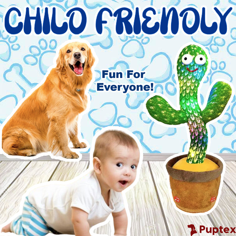 Dancing Cactus - Interactive Dog Toy