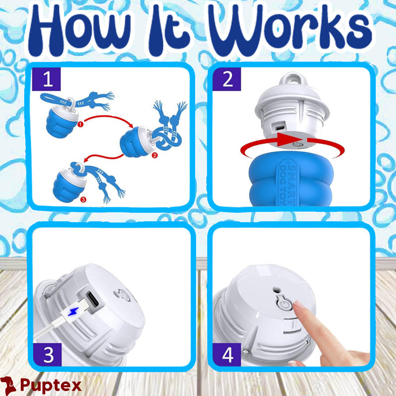 Spin Tug - Interactive Dog Toy